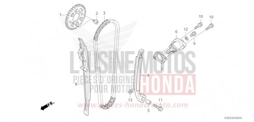 CHAINE A CAMES/TENDEUR CRF150RBD de 2013